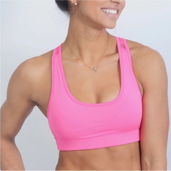 Zyia Pink Bomber Bra - Picture 2 of 6